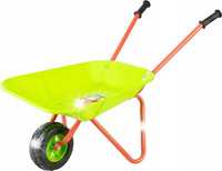 TACZKI OGRODOWE DLA DZIECI PLASTIKOWE ZIELONE 76 X 38 X 43 CM STREND PRO