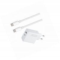 Szybka ładowarka 45W z kablem 1m 2 wejścia do Xiaomi Redmi Note 10 Pro