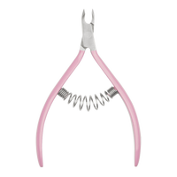 YOU BEAUTY Cążki do skórek LOVE COLORS LINE Różowe 3mm - 25113