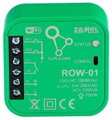 INTERFEJS WEJŚĆ RNW-01 Wi-Fi ZAMEL zdjęcie 2