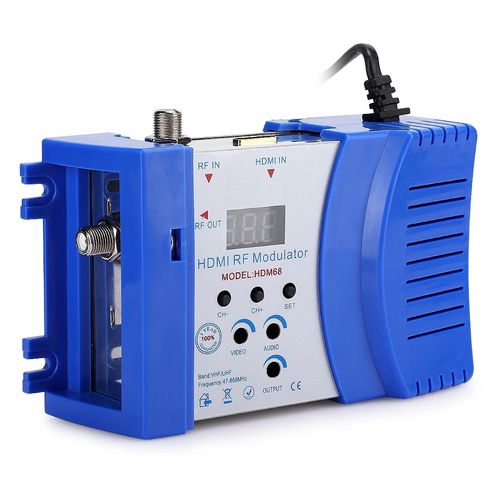 MODULATOR HD VHF/UHF HDMI AKCESORIA KOMPUTEROWE na Arena.pl