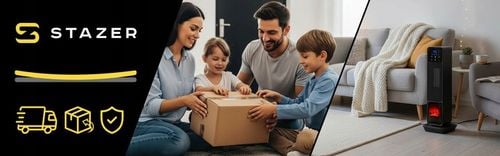 Termowentylator farelka nagrzewnica elektryczna kolumnowy kominek + na Arena.pl