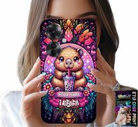 ETUI DO OPPO RENO11 F 5G - SŁODKA KAPIBARA Z SZEJKIEM, SUPER WZORY