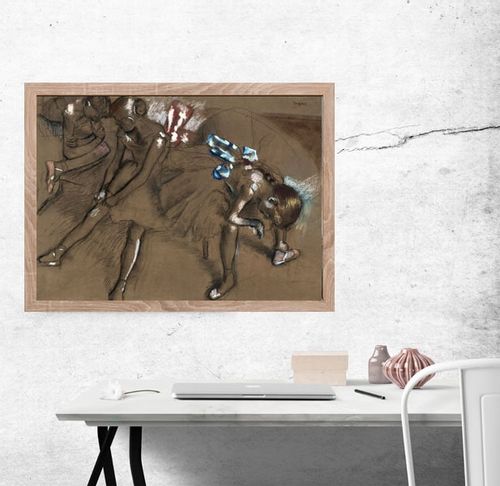 Three Dancers Resting, Edgar Degas - plakat 29,7x21 cm na Arena.pl