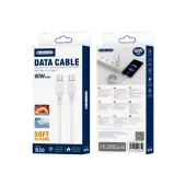 jellico kabel b29 usb-c - usb-c pd 60w 1m biały