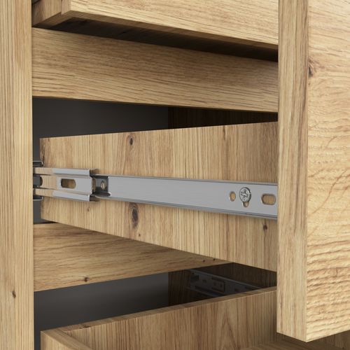 Komoda CL5 40 cm 5 szuflad - dąb artisan na Arena.pl