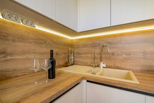 Listwa meblowa narożna LED szafkę 50cm REGULACJA na Arena.pl