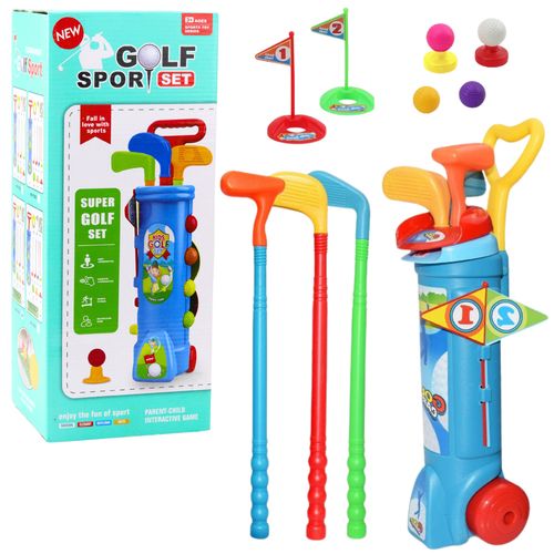 ND24_24349 Zestaw Do Gry W Golfa Wozek Kije Pole na Arena.pl