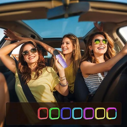 PRZENOŚNY ZESTAW DO KARAOKE LED IDEALNY PREZENT Z 2SZT MIKROFON na Arena.pl