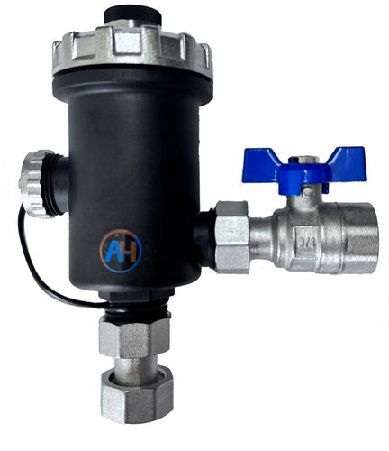 X-HOME FILTR MAGNETYCZNY 3/4" DN20 SEPARATOR ZANIECZYSZCZEŃ ODMULNIK C.O. na Arena.pl