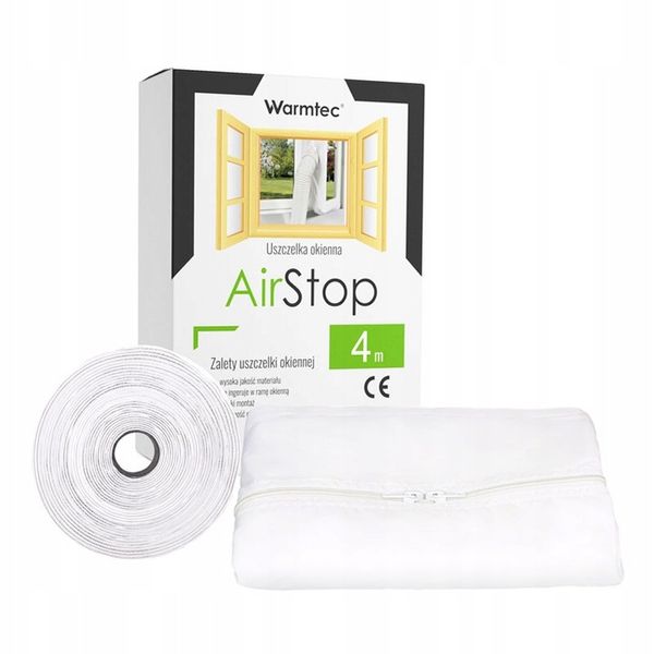 Uszczelka okienna do klimatyzatora przenośnego AirStop 4m Warmtec zdjęcie 1
