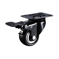 Kółka koła obrotowe z hamulcem zestaw jezdny wielofunkcyjny komplet 4 sztuk