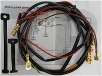 Instalacja elektryczna czarna przewody Romet Motorynka Pony M2 M3 +