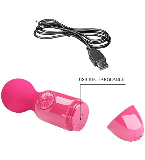 Silnie wibrujący stymulator łechtaczki zdjęcie 4