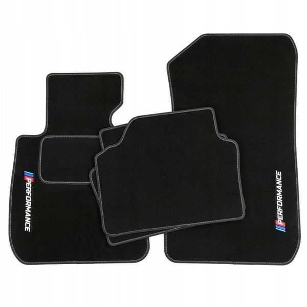 Dywaniki welurowe LOGO M BMW 3 E90 2004-2011 zdjęcie 2