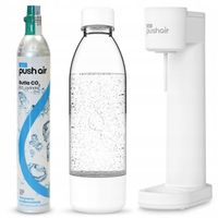 PUSHAIR Saturator Do Wody Dafi Syfon Biały + Nabój CO2 + Butelka 0,7