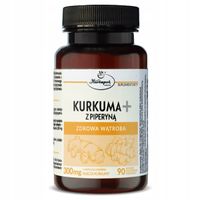 Kurkuma+ z Piperyną 90 kaps HERBAPOL KRAKÓW
