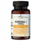Kurkuma+ z Piperyną 90 kaps HERBAPOL KRAKÓW