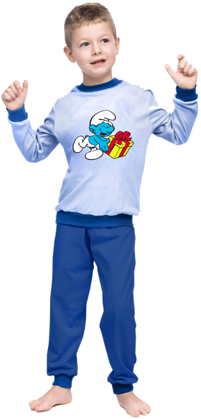 Piżama dziecięca Smerfy zdjęcie 2