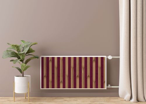 Mata Magnetyczna Na Grzejnik Lamele 3D Imitacja Drewna 80cm x 60cm na Arena.pl
