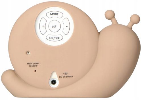 USZKODZONY -- ALECTO ŚLIMAK TRENER SNU 2w1 NAUKA RYTMU DOBY -- USZKODZONY na Arena.pl