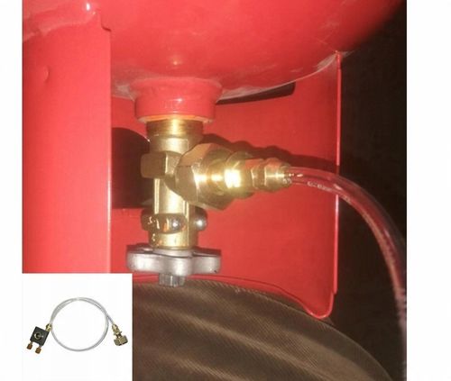 ADAPTER DO NAPEŁNIANIA BUTLI GAZOWEJ KARTUSZY WĄŻ 70CM na Arena.pl