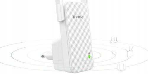 WZMACNIACZ REPEATER Tenda A9 WIFI N300 Universal RANGE EXTENDER DUŻY ZASIEG na Arena.pl