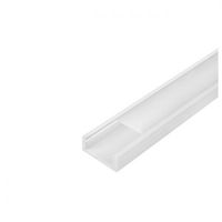 PROFIL LED PCV 16X7 BIAŁY 1M MLECZNY NAWIERZCHNIOWY