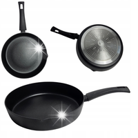 PATELNIA NIEPRZYWIERAJĄCA 24CM ALUMINIOWA DO GAZU INDUKCJI POWŁOKA