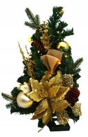 Stroik Świąteczny Wianek na stół Dekoracyjny Ozdobny Ozdoba 45cm Gęsty XXL