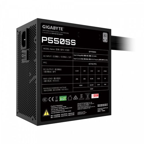 Zasilacz Gigabyte P550SS 550W 80 Plus Silver na Arena.pl