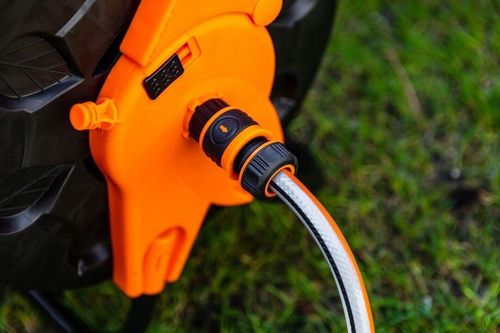 STOJAK NA WĄŻ OGRODOWY, TWORZYWO SZTUCZNE, DO 60 M WĘŻA 1/2" NEO TOOLS na Arena.pl