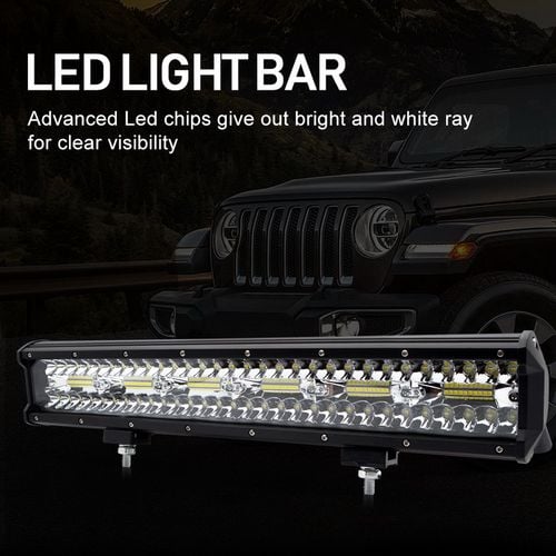 Lampa Robocza 360W Halogen LED Panel Cree 12V dł. 447mm na Arena.pl