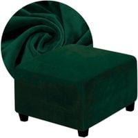 POKROWIEC NA PODNÓŻEK PUF ELASTYCZNY WELUR PREMIUM