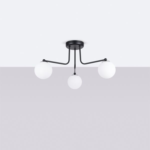 Żyrandol ASTRAL 3 czarny zdjęcie 2