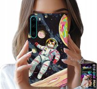 ETUI DO HUAWEI P30 PRO - KOCI ASTRONAUTA KOT KOSMOS OBUDOWA CASE