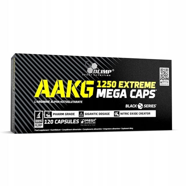 OLIMP AAKG EXTREME MC 120kap L-ARGININA AMINOKWASY TELENK AZOTU zdjęcie 1