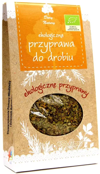Przyprawa DO Drobiu BIO 30 g - Dary Natury zdjęcie 1