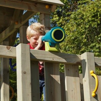 Teleskop na plac zabaw Star, największy - turkusowy zdjęcie 3