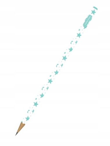 Ołówek Grafitowy Trójkątny Hb Stars Gwiazdki Mix Wzorów na Arena.pl