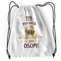 Plecak Dla Psychiatry Sportowy Szkolny Worek Torba Z Nadrukiem Ze Zdjęciem