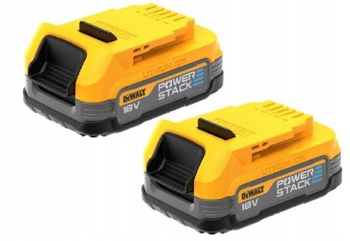 DEWALT AKUMULATOR 18V 1,7Ah 2szt. POWERSTACK DCBP034E2 na Arena.pl