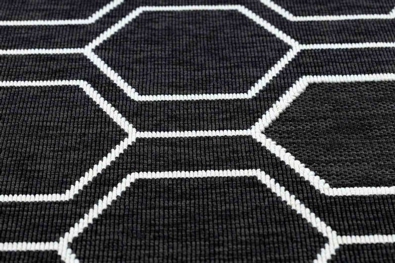 RUG/LU/WINK/HEXAGON/BLACK/120x170 zdjęcie 4