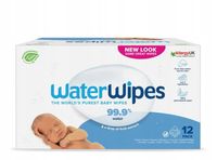 Chusteczki nawilżane WaterWipes BIO 12x60 (720szt) 99,9% wody delikatne