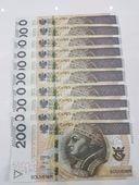 200złotych banknoty do zabawy i nauki plik 50szt