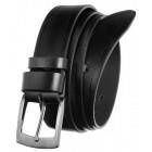 Skórzany pasek męski do garnituru klamra Rovicky zdjęcie 1