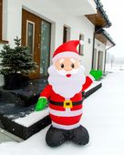 MIKOŁAJ nadmuchiwany ŚWIECĄCY DUŻY pompowany LED 125 cm dmuchaniec JUMIhome