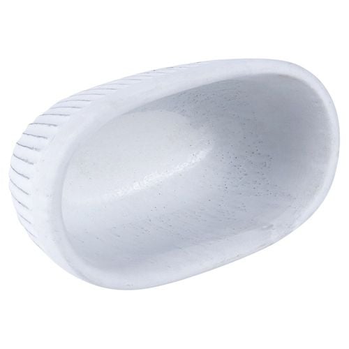 Doniczka ceramiczna biała 20x11 cm na Arena.pl