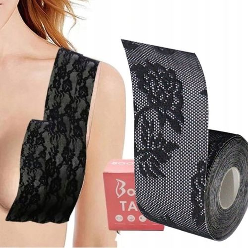 TAŚMA KORONKOWA SAMOPRZYLEPNA modelująca biust UNOSZĄCA PushUp BOOB TAPE na Arena.pl