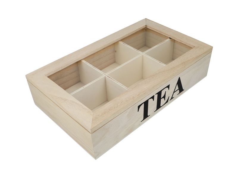 Pudełko drewniane na herbatę zdjęcie 2